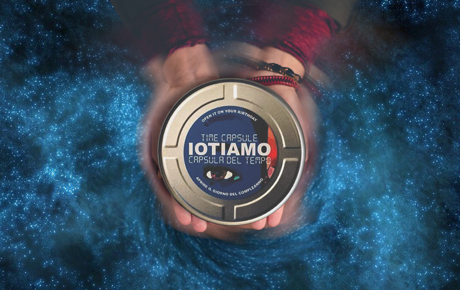 Io ti amo capsula del tempo
