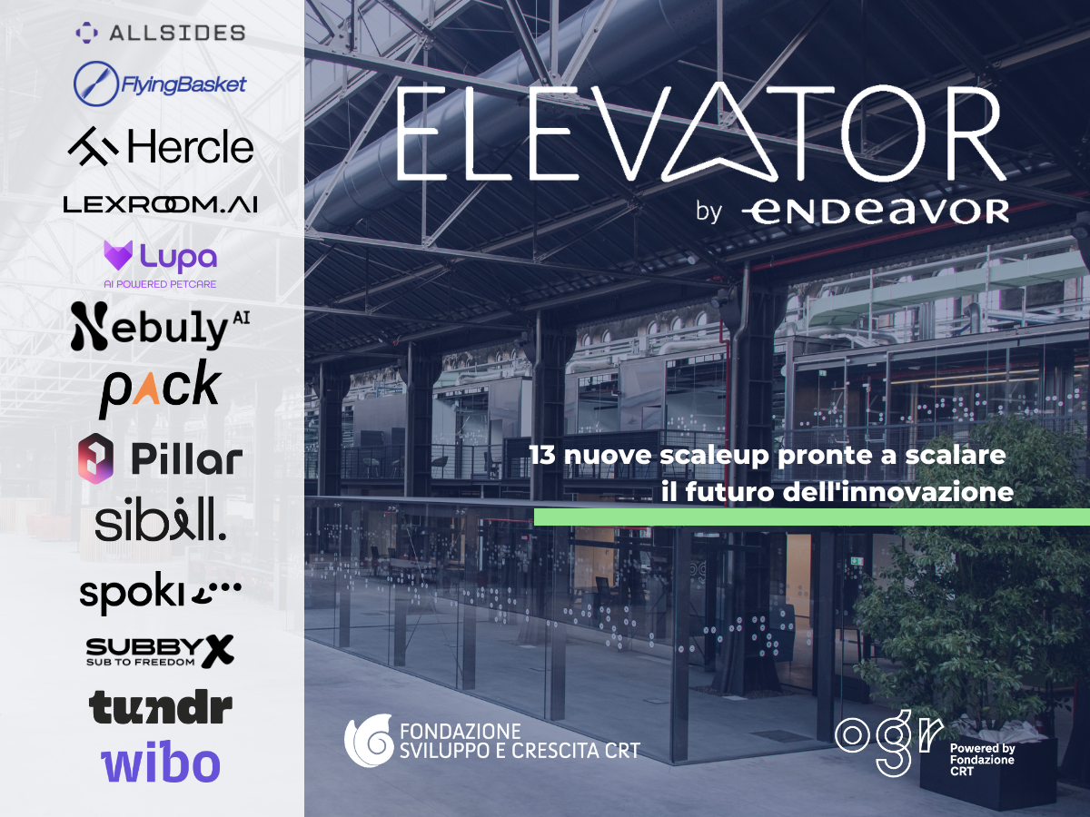 Elevator 2026: 13 nuove aziende nel programma di crescita di Endeavor